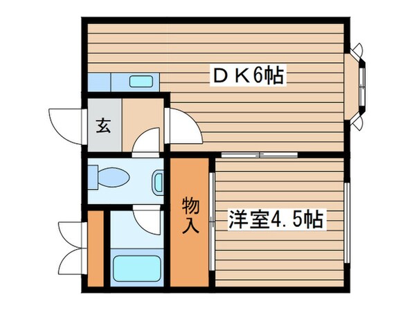 ハートランド光星の物件間取画像